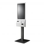 EK Series Digital Kiosk Facing Left